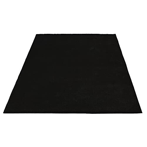 Tapis noir rond 80x150 cm variant 1 