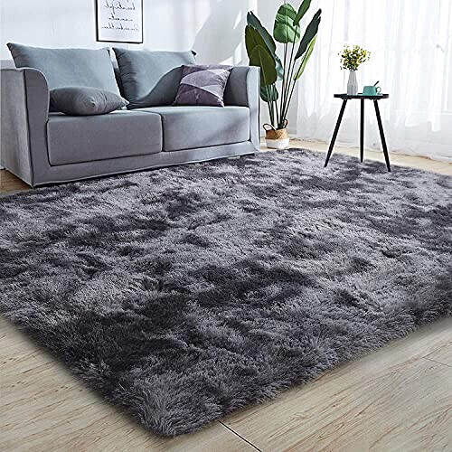 Tapis gris noir 120x170 cm