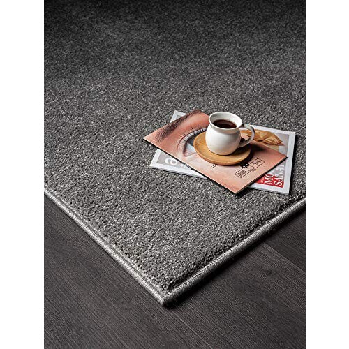 Tapis gris anthracite rond 160x230 cm variant 0 