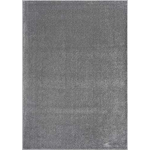 Tapis gris anthracite rond 160x230 cm variant 1 