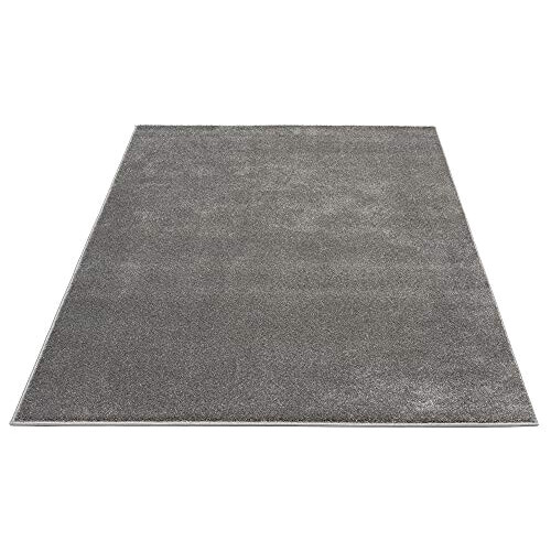 Tapis gris anthracite rond 160x230 cm variant 2 