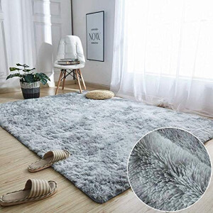 Tapis gris blanc 160x230 cm