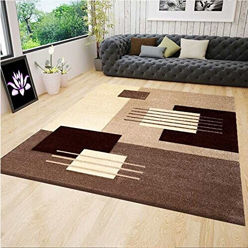 Tapis marron beige 120x170 cm