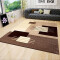 Tapis marron beige 120x170 cm - miniature