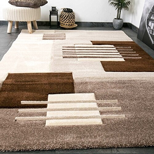 Tapis marron beige 120x170 cm variant 1 