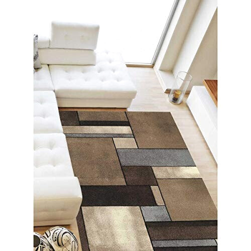 Tapis marron beige 160x230 cm variant 5 