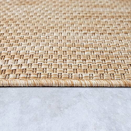 Tapis marron naturelle 140x200 cm variant 0 