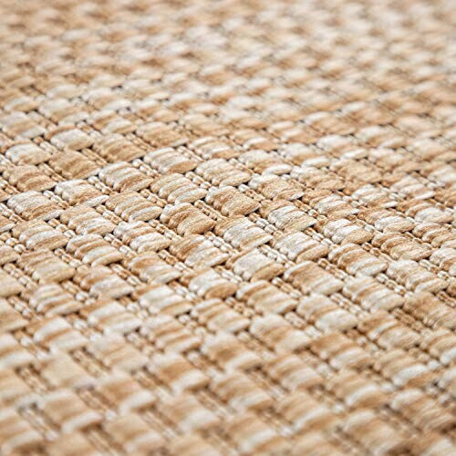 Tapis marron naturelle 140x200 cm variant 1 