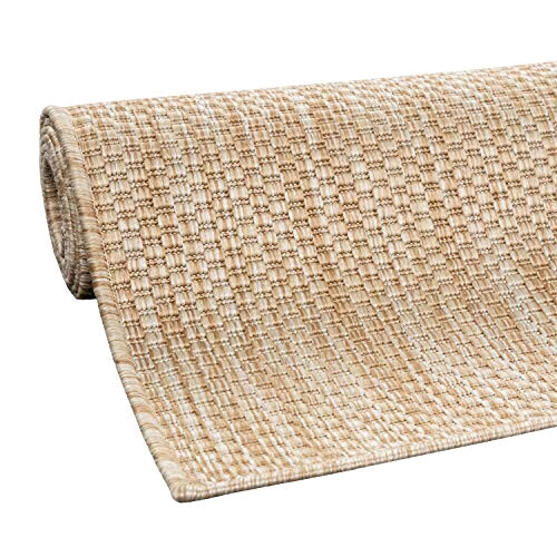 Tapis marron naturelle 140x200 cm variant 4 