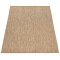 Tapis marron naturelle 140x200 cm - miniature variant 6