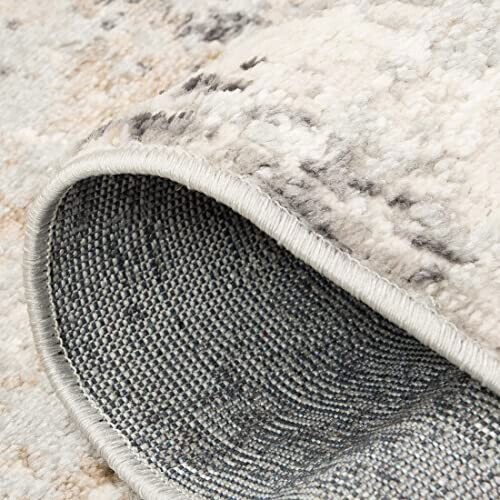 Tapis beige gris 140x200 cm variant 2 