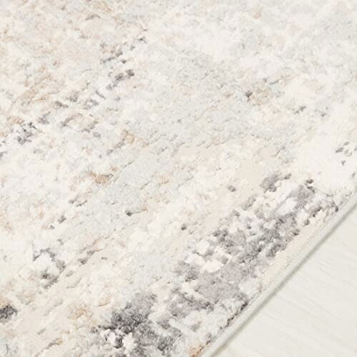 Tapis beige gris 140x200 cm variant 4 