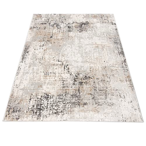 Tapis beige gris 140x200 cm variant 5 