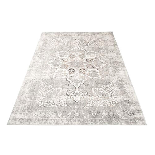 Tapis beige gris clair 200x300 cm variant 5 