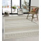 Tapis beige - rond 200x280 cm - miniature