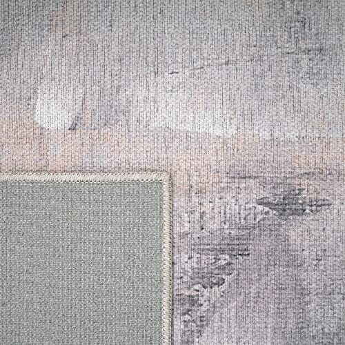 Tapis beige gris 80x150 cm variant 2 
